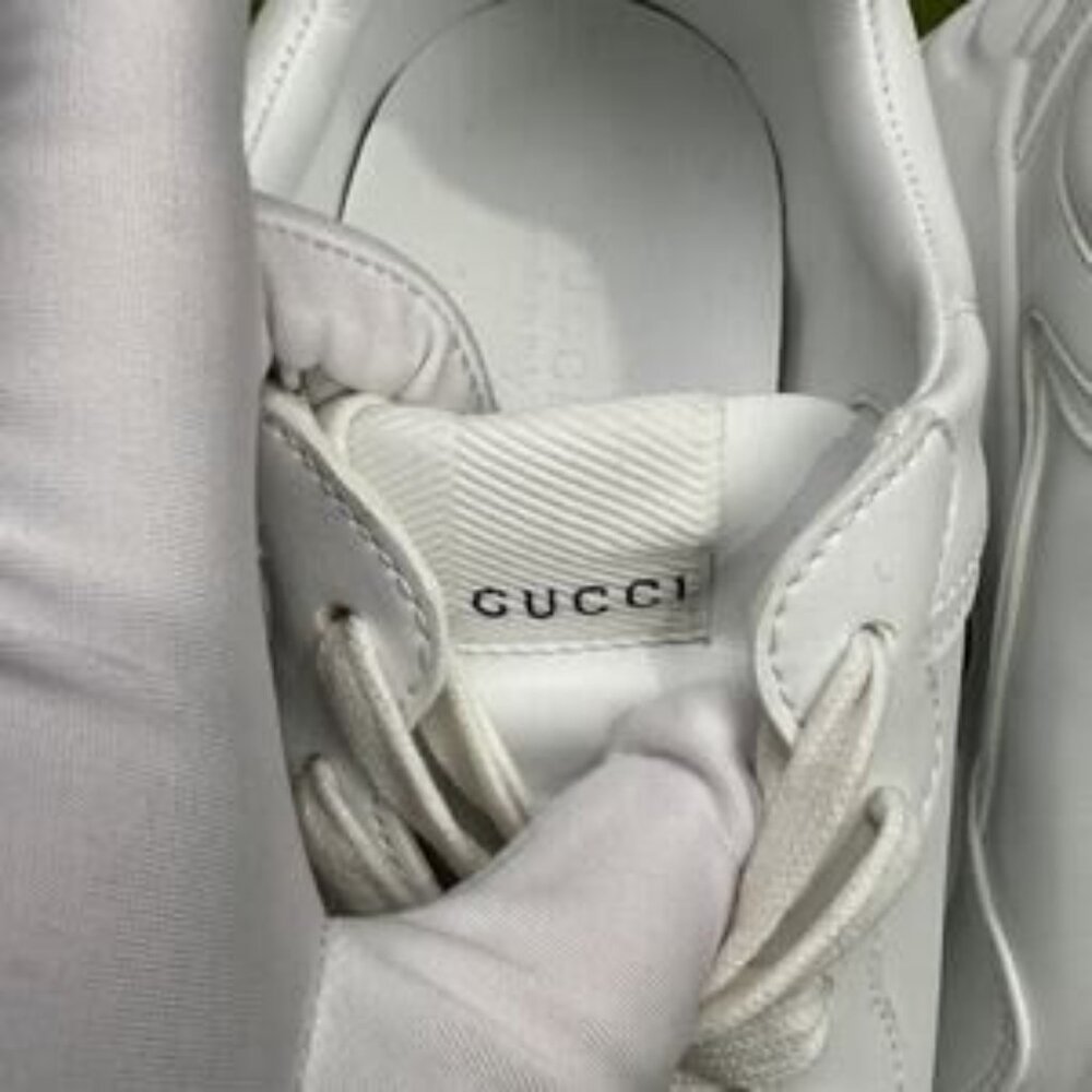 NIB Authentic Gucci Cat Eye Rython Sneakers - Picture 16 of 16